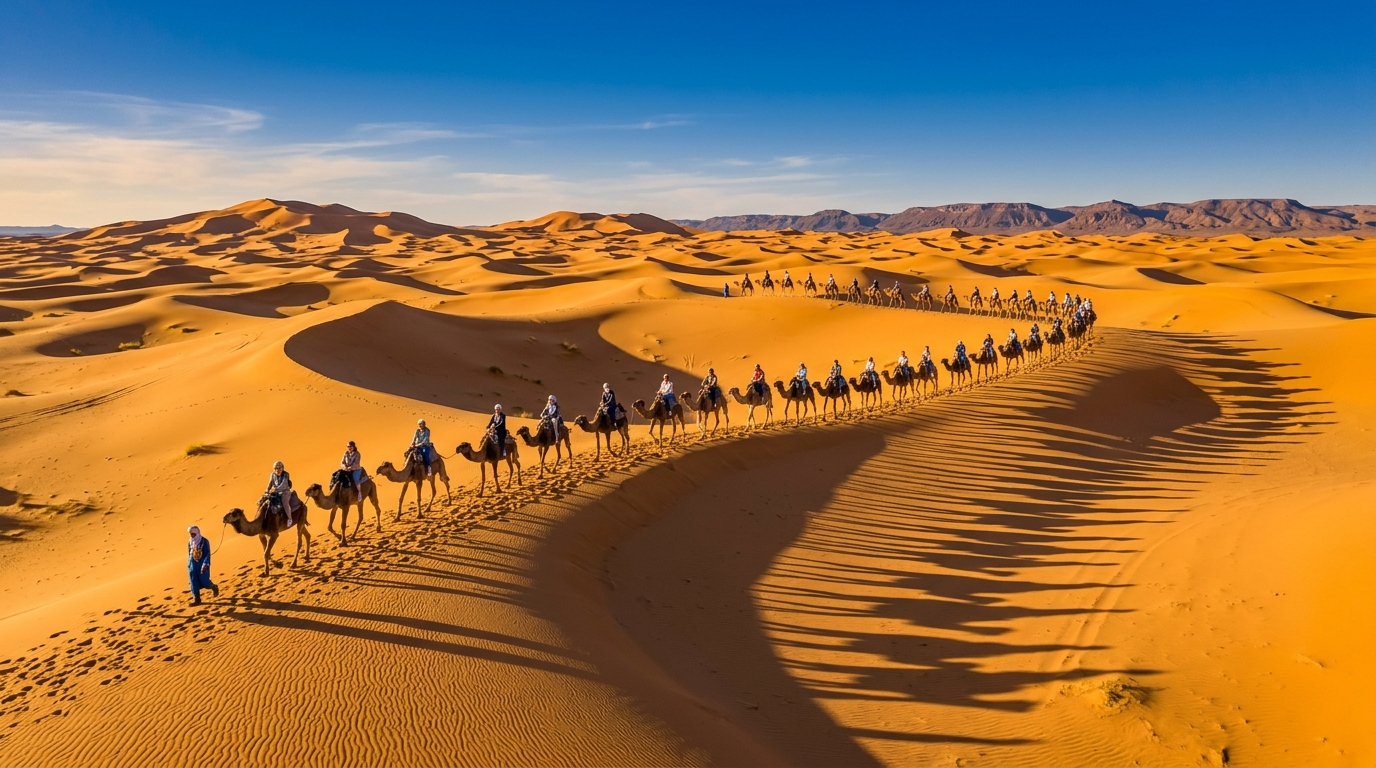 Magie du Désert : Dunes de Merzouga & Gorges du Todra (3J/2N)